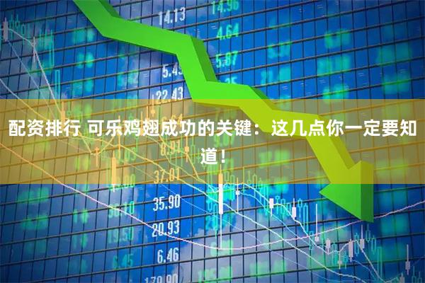配资排行 可乐鸡翅成功的关键：这几点你一定要知道！